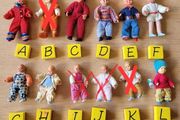 Dolls house  dolls vintage fully poseable