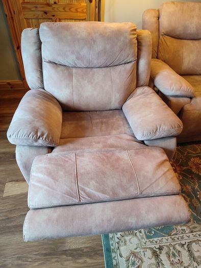 Sofa and armchair