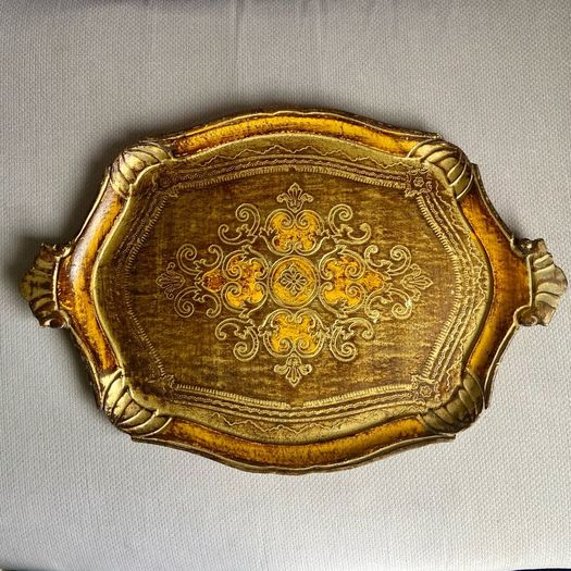 Vintage Florentine Tray