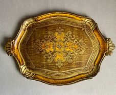 Vintage Florentine Tray