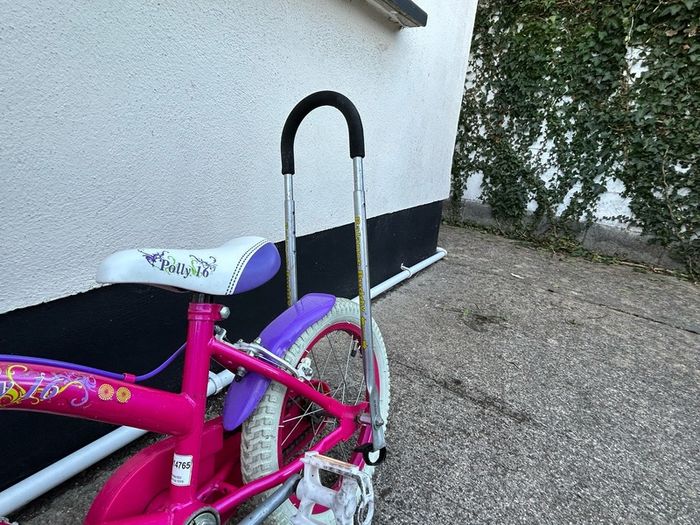 Polly 16 kids bike with bike handle