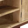 Console Table 115x30x76 cm Solid Rough Mango Wood Image 6