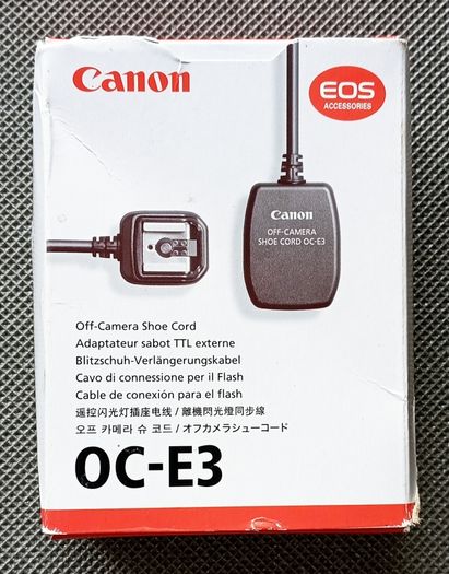 Canon EOS   Shoe Cord OC-E3
