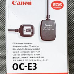 Canon EOS   Shoe Cord OC-E3