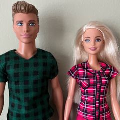 Barbie and Ken( 2016 Fashionista Ken)