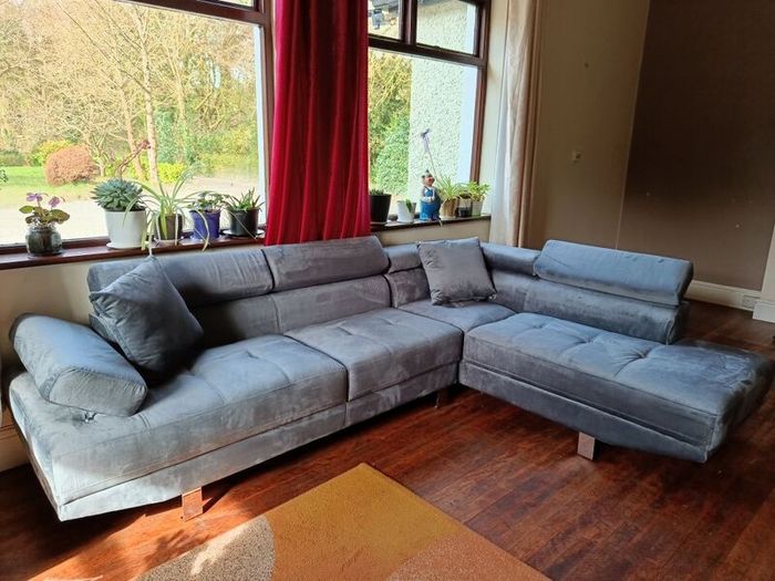 Grey Corner Sofa Bed