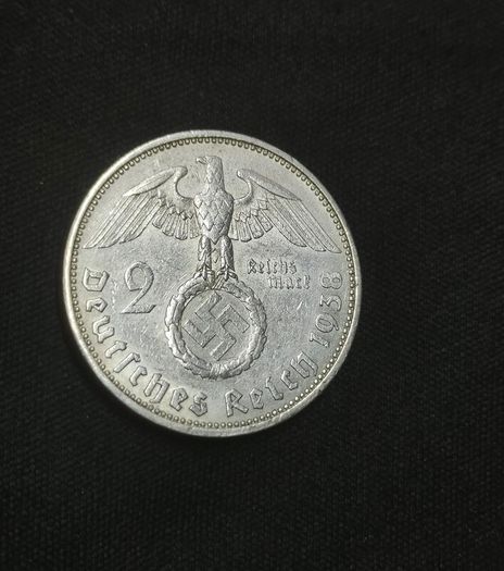 2 Reichsmark 1938 A - Germany (Berlin) WW2