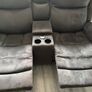 3+2 Reclining Sofa with wireless charging station Image 2