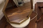 Offers Welcome- Octagonal Gold Framed Wall Mirror 38 cm square