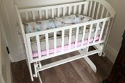White crib