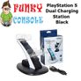 PlayStation 5 Controller Dual Charger Docking Station PS5 Charging Stand Dock Black Image 5