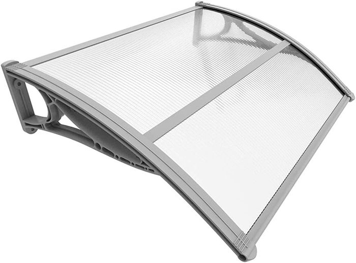 Front Door Canopy Outdoor Awning, Rain Shelter for Back Door, Porch, Patio, Window, 100 x 80 cm (FREE SHIPPING)