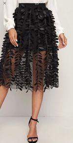 black skirts