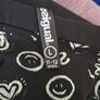 Desigual black graffiti leggings Image 4