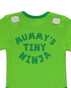 12-18 months Ninja Turtle Babygrow. New