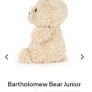 New JELLYCAT Bartholomew Bear Junior Image 2