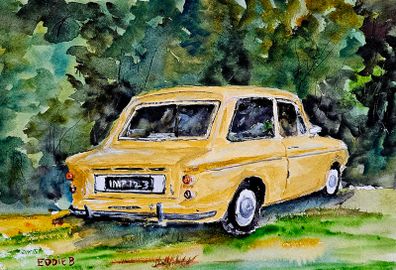 Hillman imp watercolor