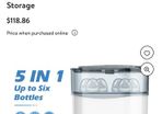 Baby steriliser and dryer 5 in 1