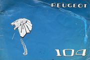 Peugeot 104 Owners Manual 1976-1979