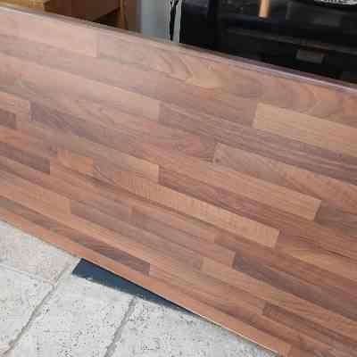Wood-effect laminate Worktop - 1.95 Mtrs
