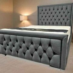 Double Bed And Mattress