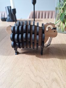 Sheep coaster set