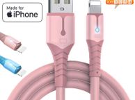 main image for ad Silicone Fast Charging Cable For iPhone X 11 12 Max 13 Pro Mini Long USB Charger Silicone