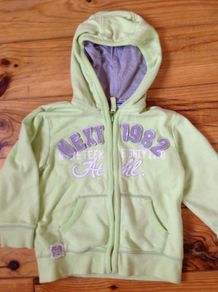 Age 3-4 Green NEXT Hoodie