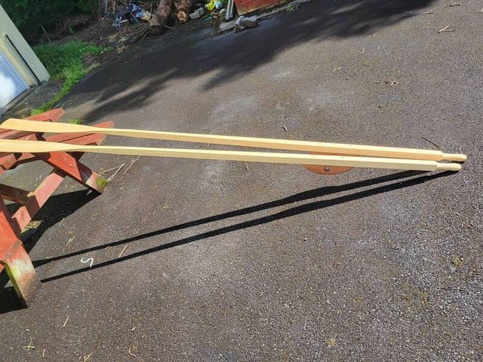 Oars for Lake boat