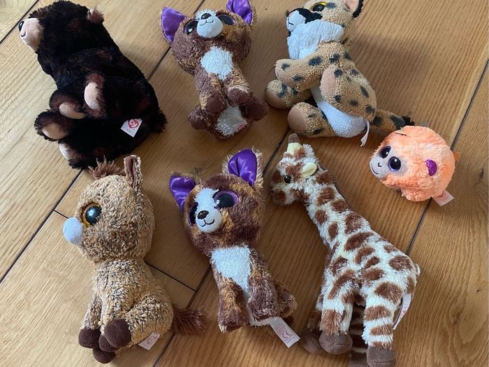 TY beanie boo teddies