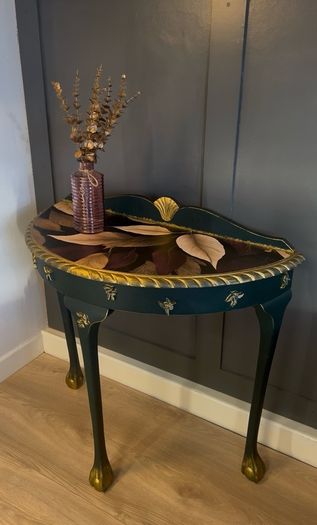 FINAL SALE! Half moon hall table