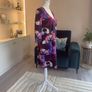 Ladies Purple and Pink Midi Dress by Nissa Image 9