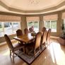 Large Solid Oak 8-Seater Dining Table Image 6