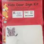 kids room door sign kit Image 3
