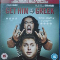 Get Him To The Greek [2010] Johah Hill & Russell Brand [Blu-ray + DVD Movie]