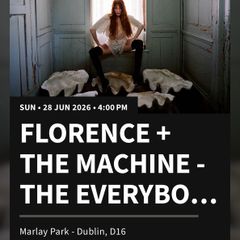 Tickets - Florence and The Machine
