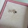 Pandora baby pacifier charm,sterling silver, cubic zirconia very good condition fully hallmarked Image 3