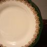 Very Rare Beautiful Vintage Elizabethan with Green and Gold Pattern. Image 9