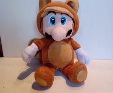 Super Mario Tanooki Plush Mario Party Hudson Soft Japan