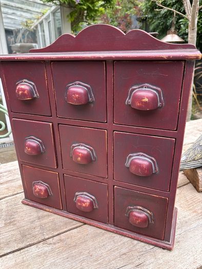Vintage French  Chest Apothecary  Drawers  OFFERS WELCOME