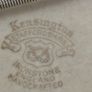 Kensington Staffordshire England Ironstone Hyde Park Platter as hanging plate is some chips at the edges Image 8