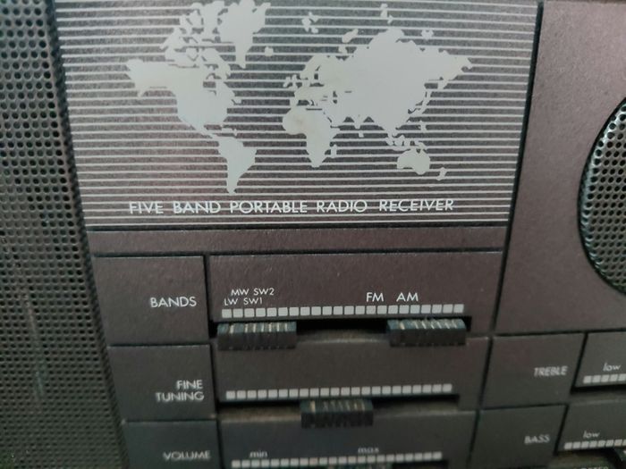Vintage Philips radio D 2615 works