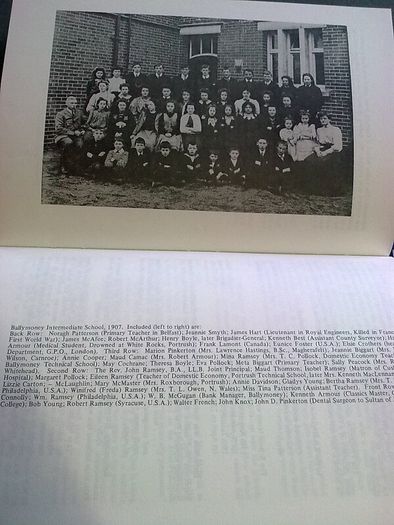 The school called Dalriada A centenary history Ireland Irish Ballymoney Antrim