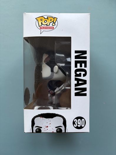 Funko Pop - Negan Black and White Bloody 390 - The Walking Dead - Vinyl Action Figure