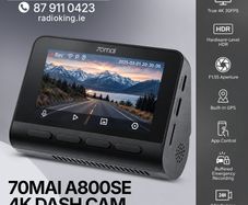 70mai A800SE 4K Front & Rear Dash Cam - Dublin