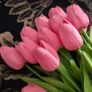 Artificial White Tulips 10 Stems 34cm Image 5