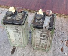 vintage exide batteries
