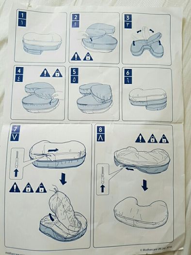 Mothercare Closer Feeding Support Pillow. Breastfeeding / Bottlefeeding