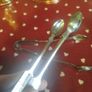 Antique silver-plated sugar tongs Image 2