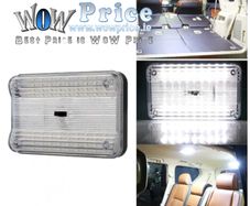 4651 36LED Car Truck Van Vehicle Dome Roof Ceiling Interior Light Lamp 12V White